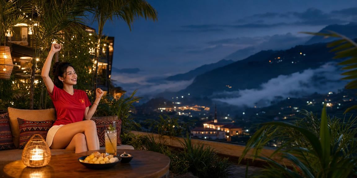 Người dùng Sapa truy cập casino và đặt cược thể thao qua điện thoại tại quán cà phê